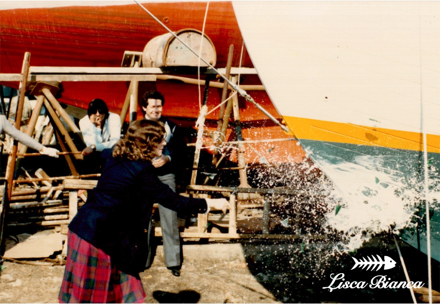 Il varo di Lisca Bianca 1981